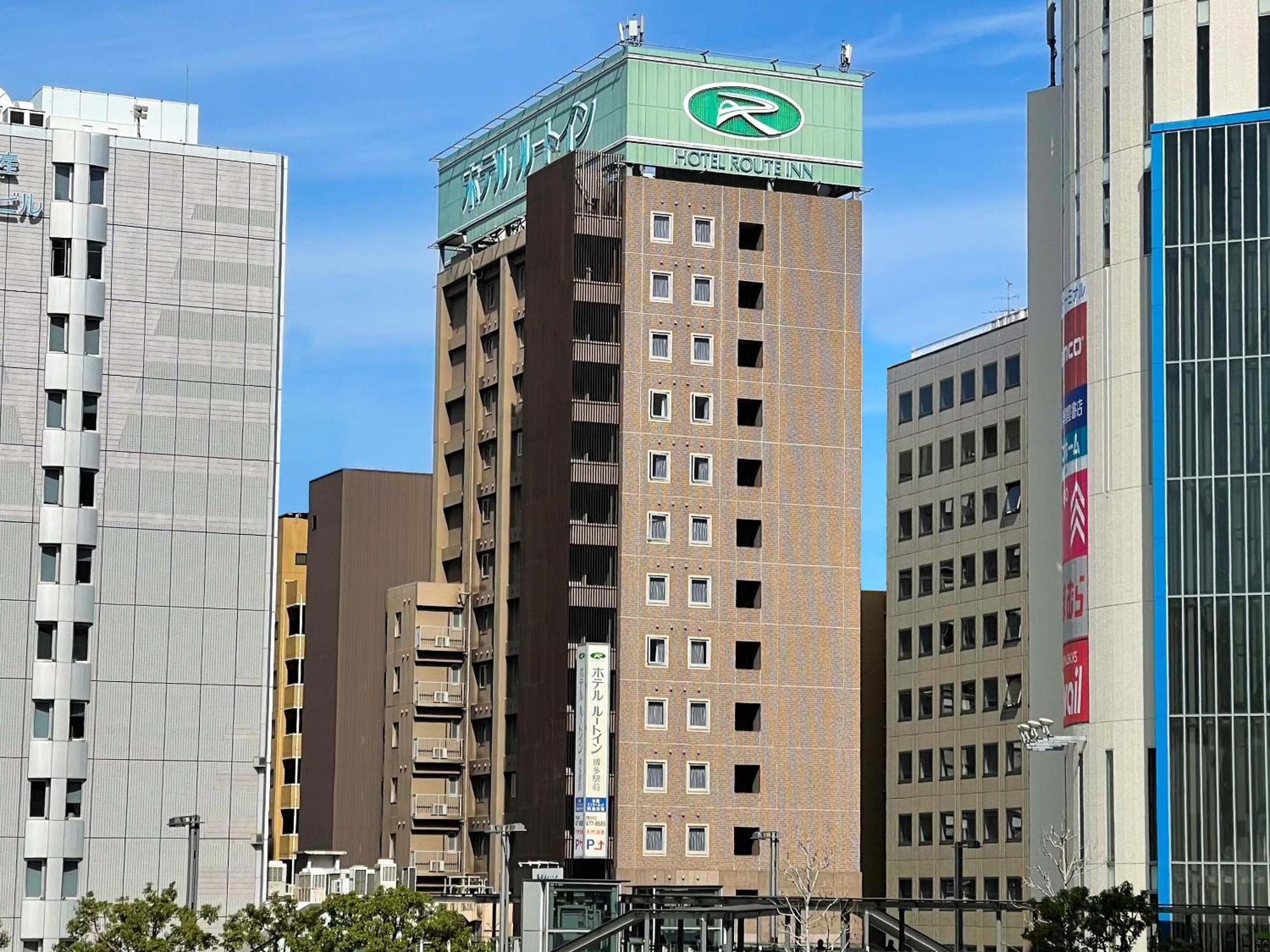 Hotel Route-Inn Hakata Ekimae -Hakataguchi- Fukuoka  Extérieur photo